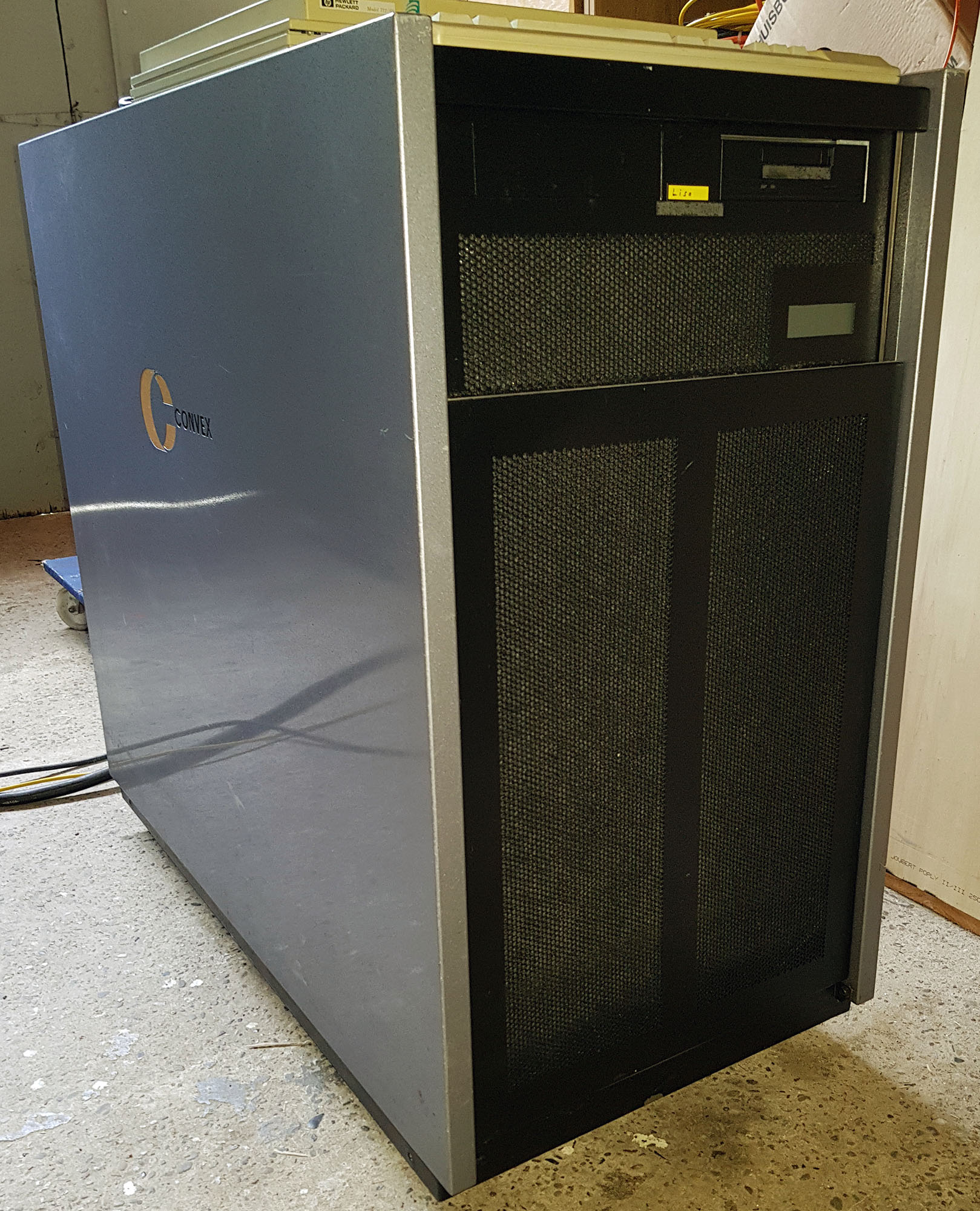 Arrival and first look at the Convex SPP's: spp1200cd
