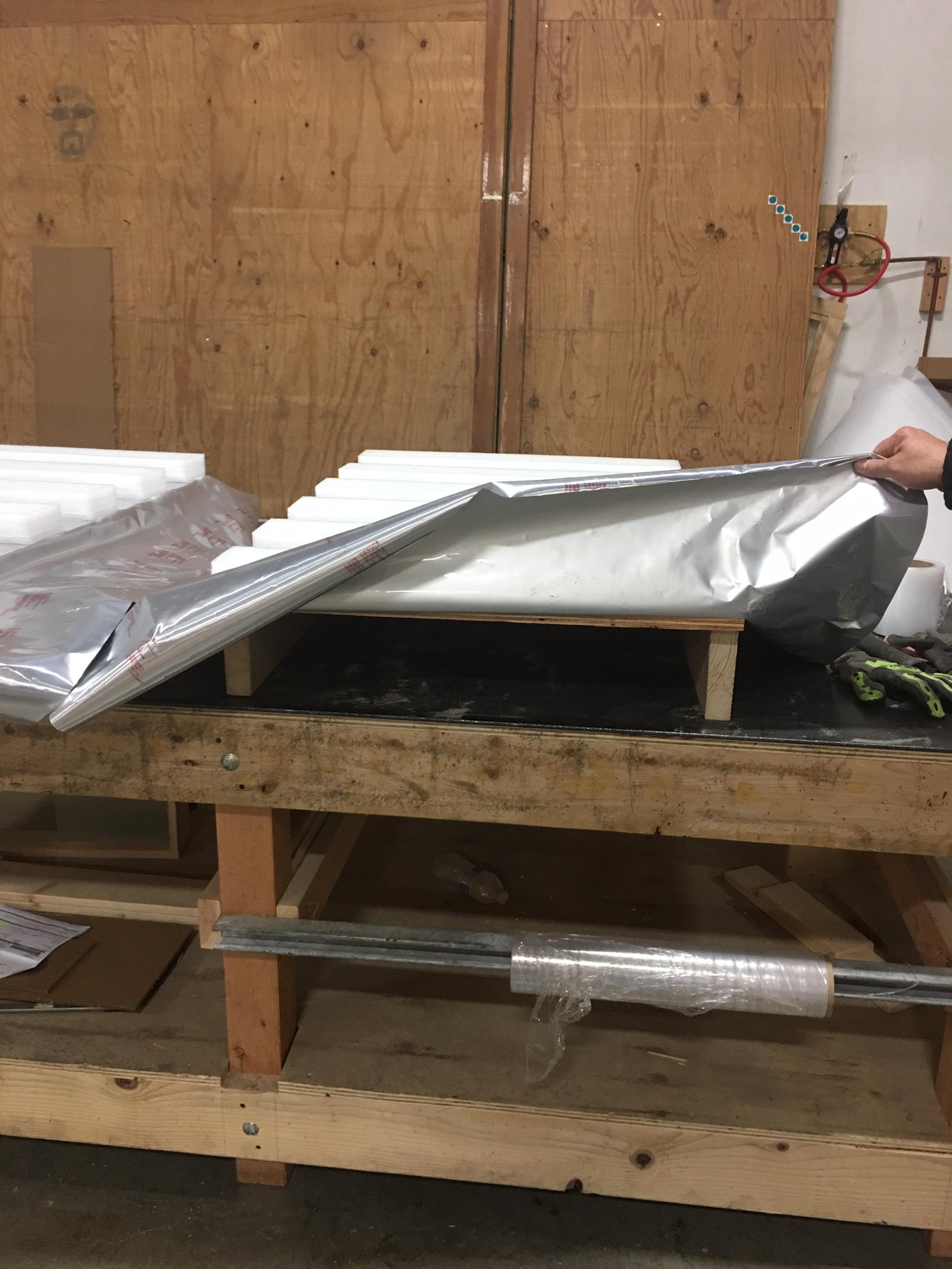 Crates being made: a17