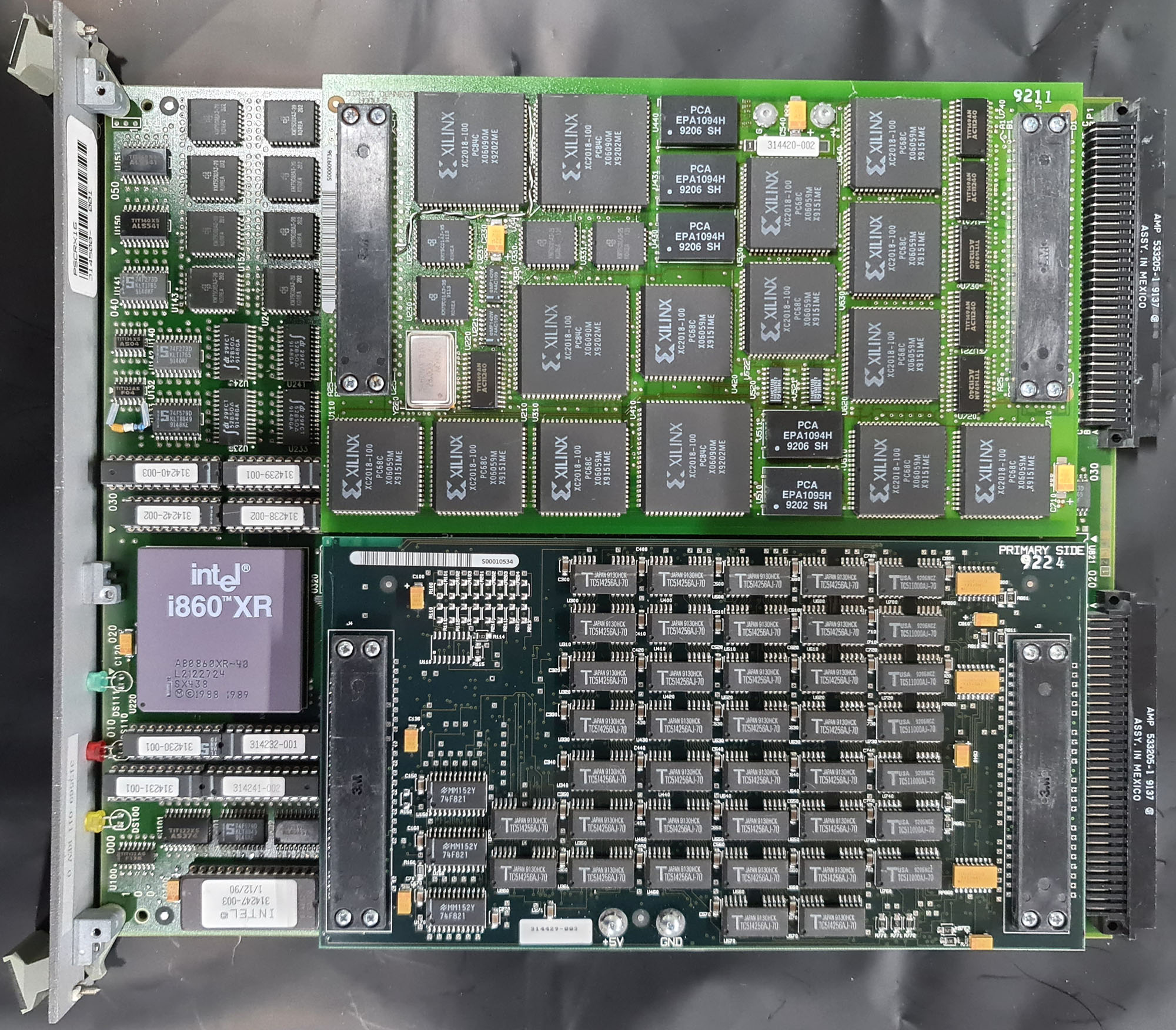 iPSC/860: board 0 rx